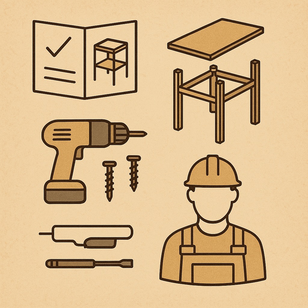 Instruções de montagem